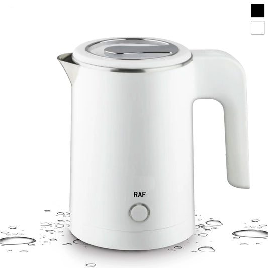 0.8L Stainless Steel Portable Electric Kettle – Travel Water Boiler for Tea & Coffee - BudgetSpender