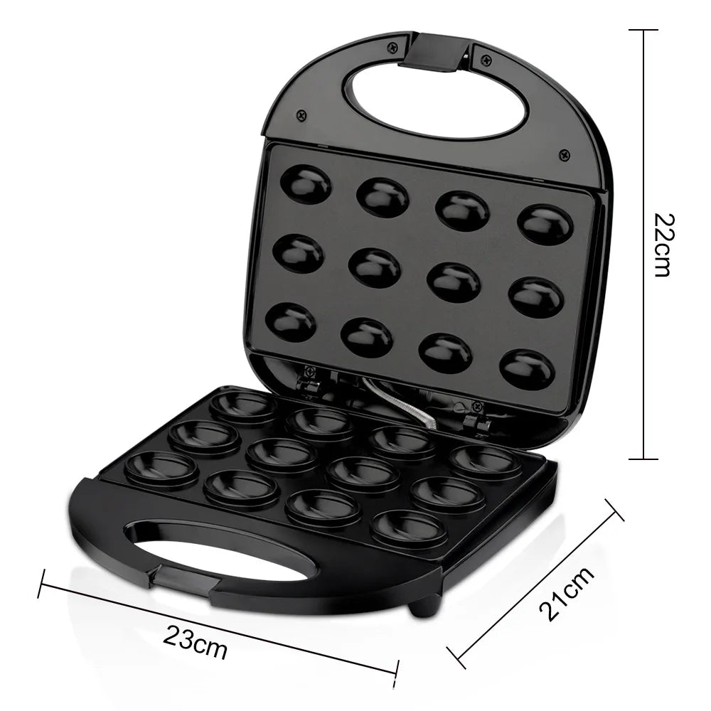 Electric Walnut Cake Waffle Maker - 12 Holes for Biscuits, Nuts, and More - BudgetSpender