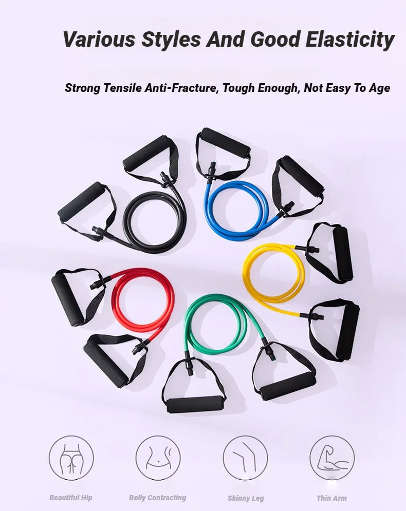 10–30LB Resistance Bands with Handles – Your Home Gym, Simplified - BudgetSpender