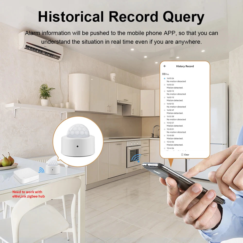 Smart Zigbee Motion Sensor for Home Security - BudgetSpender