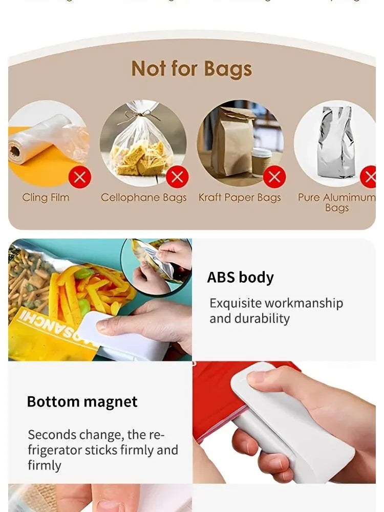 Mini Portable Bag Heat Sealer - BudgetSpender