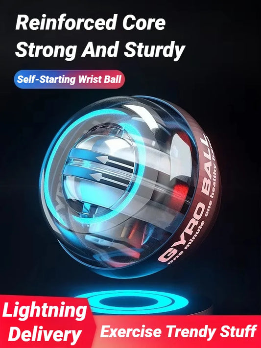 Gyroball Powerball Wrist & Forearm Exerciser – Strengthen Grip & Boost Muscle Control - BudgetSpender