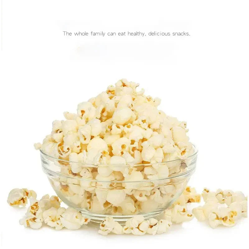 Mini 220V Electric Popcorn Machine – Fast Hot Air Corn Maker for Home Snacks - BudgetSpender