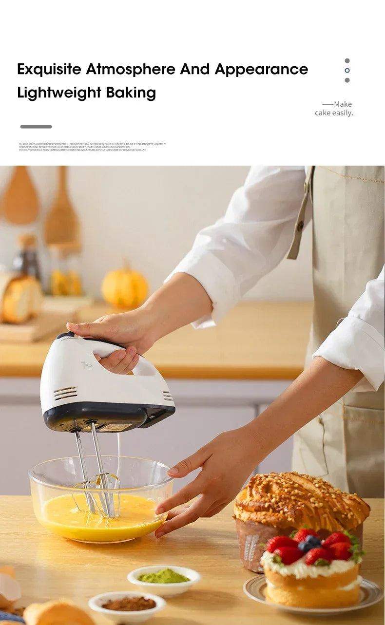 Handheld Electric Mixer for Eggs, Cream & Dough - BudgetSpender