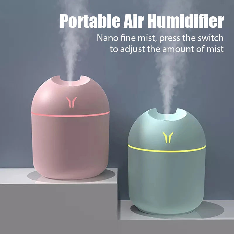250ML Mini Aroma Diffuser USB Essential Oil Humidifier with LED Lamp - BudgetSpender