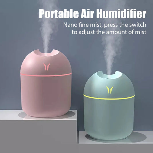 250ML Mini Aroma Diffuser USB Essential Oil Humidifier with LED Lamp - BudgetSpender
