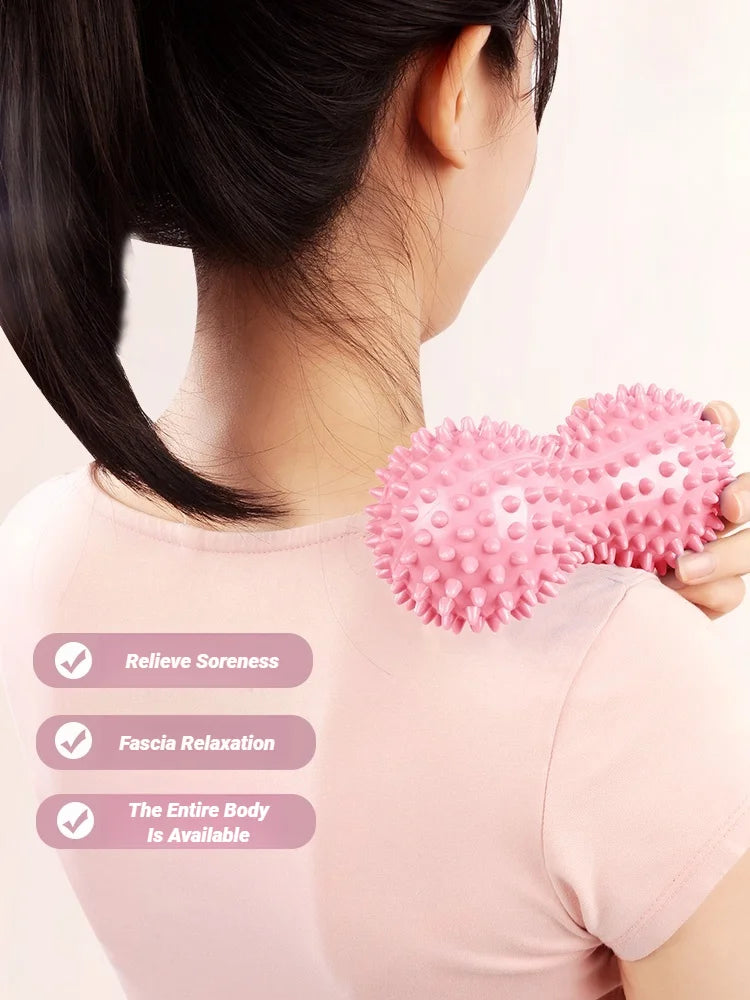 Spiky Peanut Massage Ball – Relieve, Relax, Recover - BudgetSpender