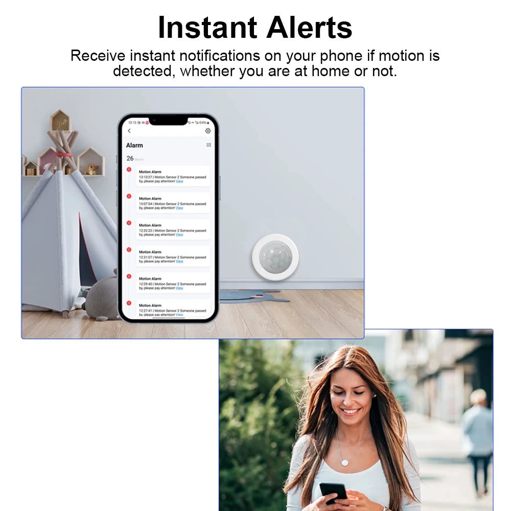Smart Zigbee Motion Sensor for Home Security - BudgetSpender