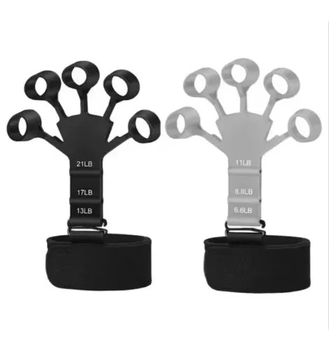 5-Finger Silicone Finger Trainer- Strengthen, Stretch & Soothe Your Hands - BudgetSpender