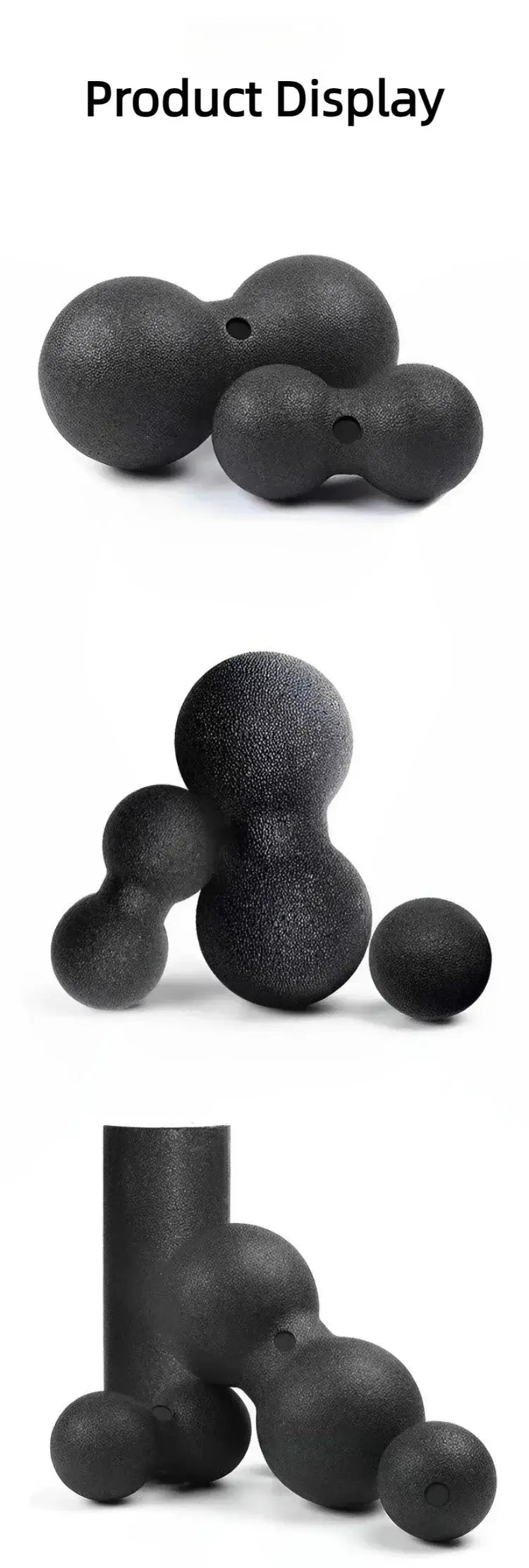 High-Density Peanut Yoga Massage Balls – Deep Relief - BudgetSpender