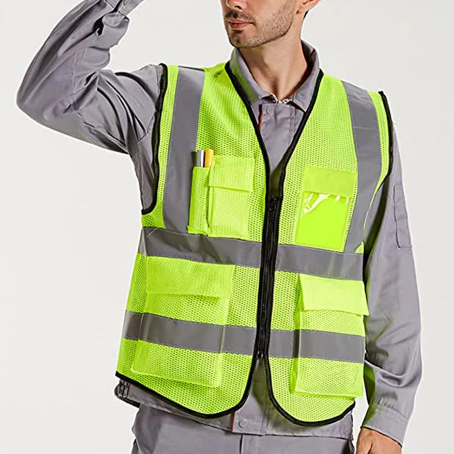 Adjustable Reflective Safety Vest - BudgetSpender