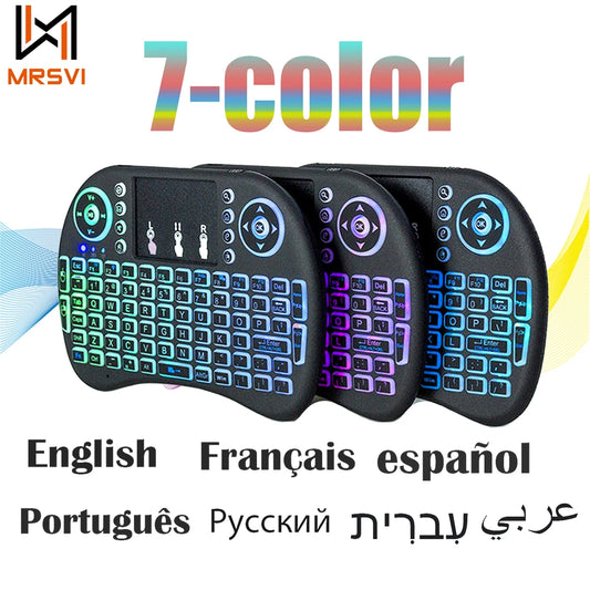 2.4G Air Mouse with Touchpad Keyboard i8 - BudgetSpender