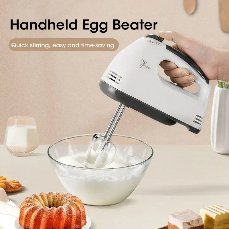 Handheld Electric Mixer for Eggs, Cream & Dough - BudgetSpender