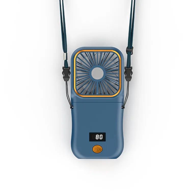 Mini Portable Hanging Neck Fan – Hands-Free Cooling Anywhere You Go - BudgetSpender