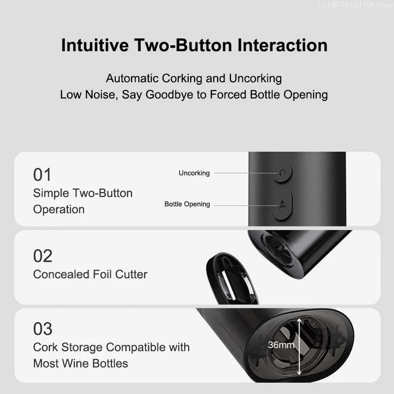 Xiaomi MIJIA Electric Wine Opener - BudgetSpender