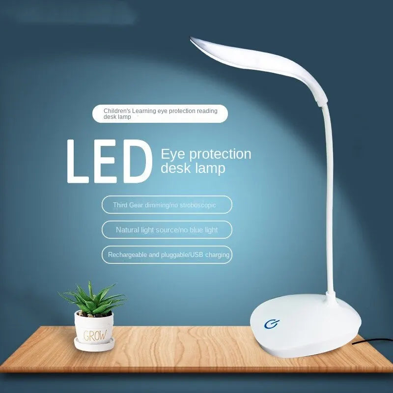 USB Charging LED Reading Lamp with Eye Protection - BudgetSpender