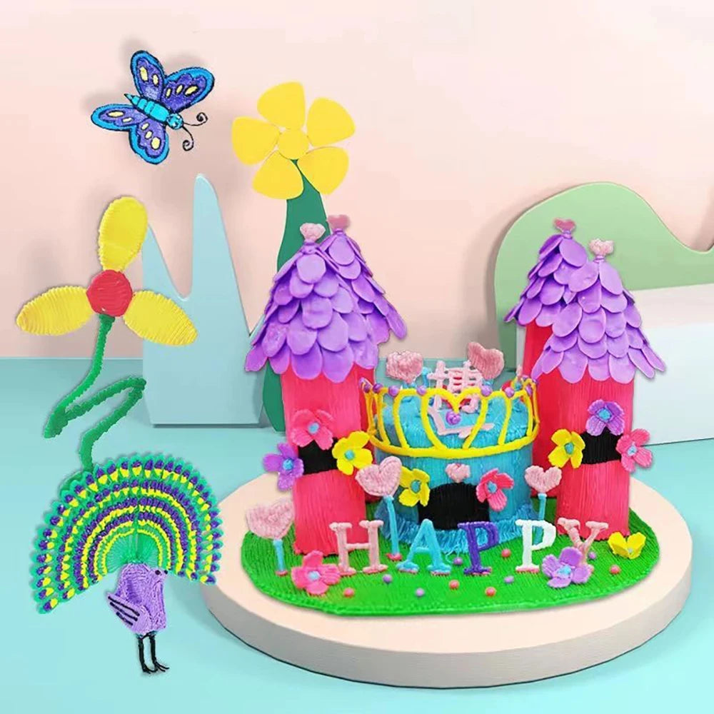USB Rechargeable 3D Printing Pen – Create Stunning 3D Art with Ease - BudgetSpender