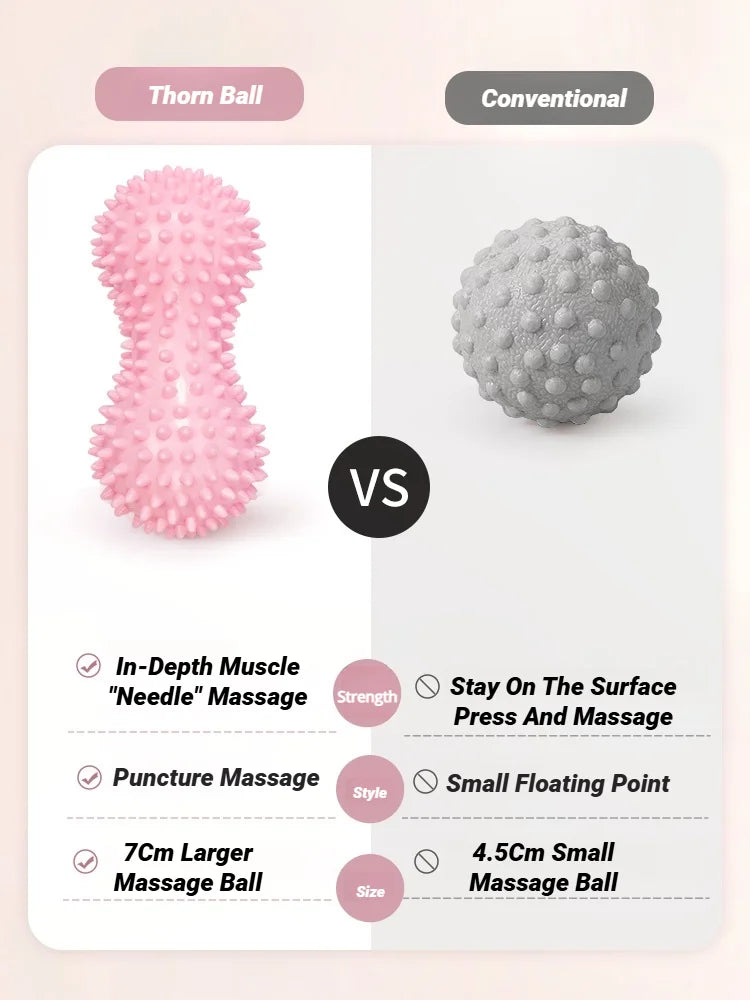 Spiky Peanut Massage Ball – Relieve, Relax, Recover - BudgetSpender