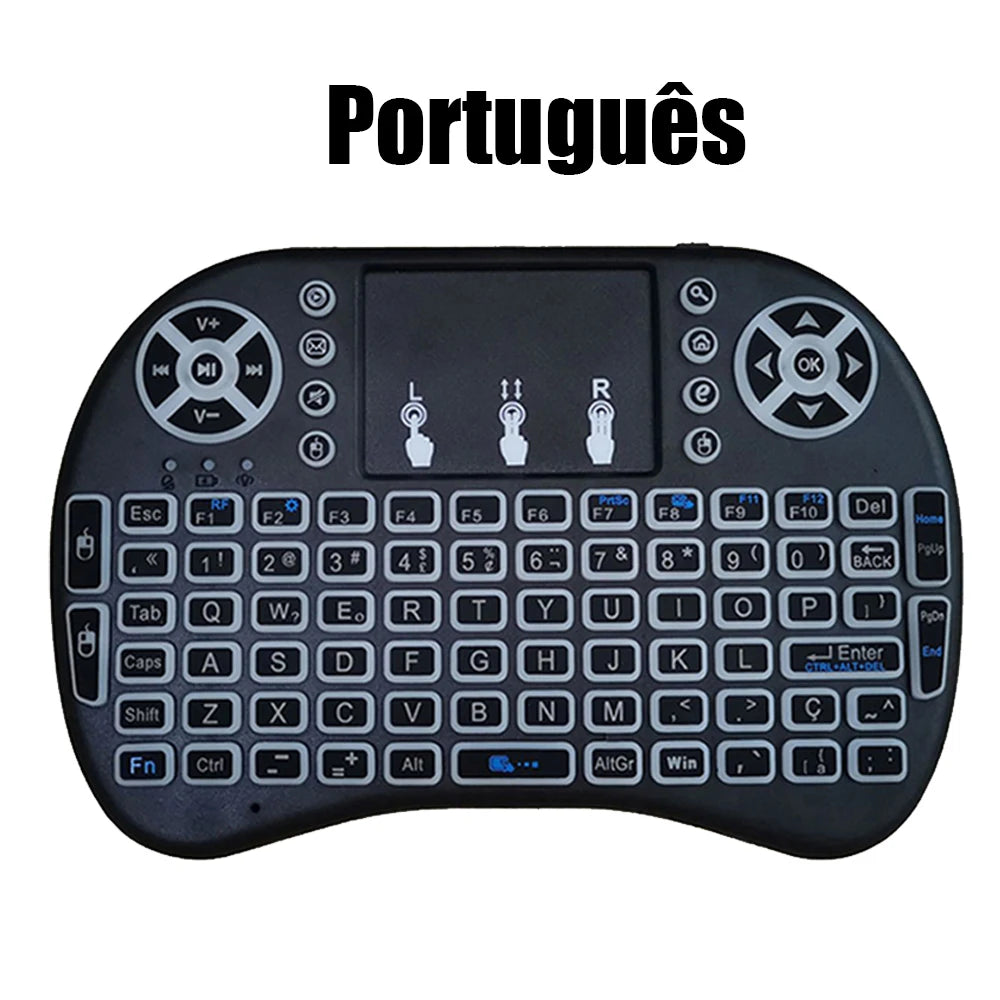 2.4G Air Mouse with Touchpad Keyboard i8 - BudgetSpender