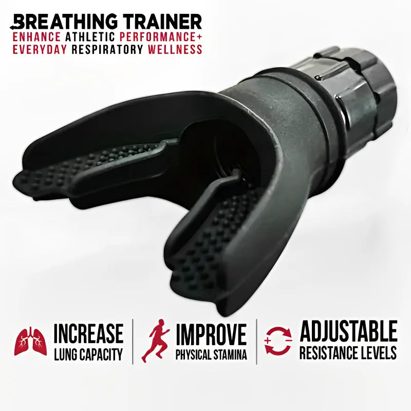 Portable Breathing Trainer – Strengthen Lungs & Improve Cardiovascular Health - BudgetSpender