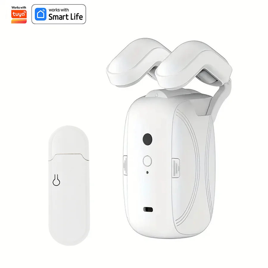 Smart WiFi Curtain Robot 1/2pcs - Roman Track Compatible, APP Control, Alexa/Google Home Enabled - BudgetSpender