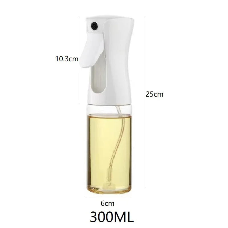 Oil Spray Bottle – 200ml/300ml Dispenser for Cooking & BBQ - BudgetSpender