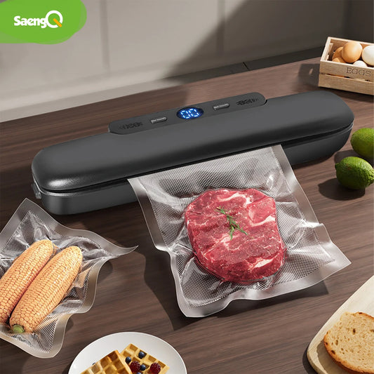 Vacuum Sealer Food Packaging Machine-With Free 10pcs Vacuum bags - BudgetSpender