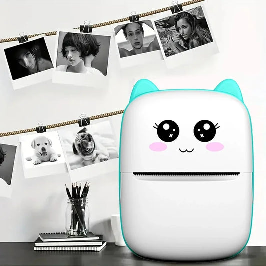 Mini Thermal Sticker Printer – Ink-Free, Wireless & Portable for iOS/Android - BudgetSpender