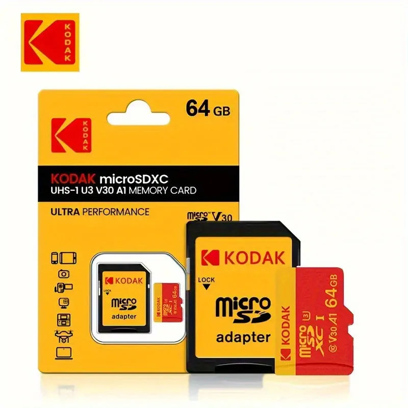 Kodak U3 High-Speed Micro SD Card – 100MB/s Fast Storage for 4K Video - BudgetSpender