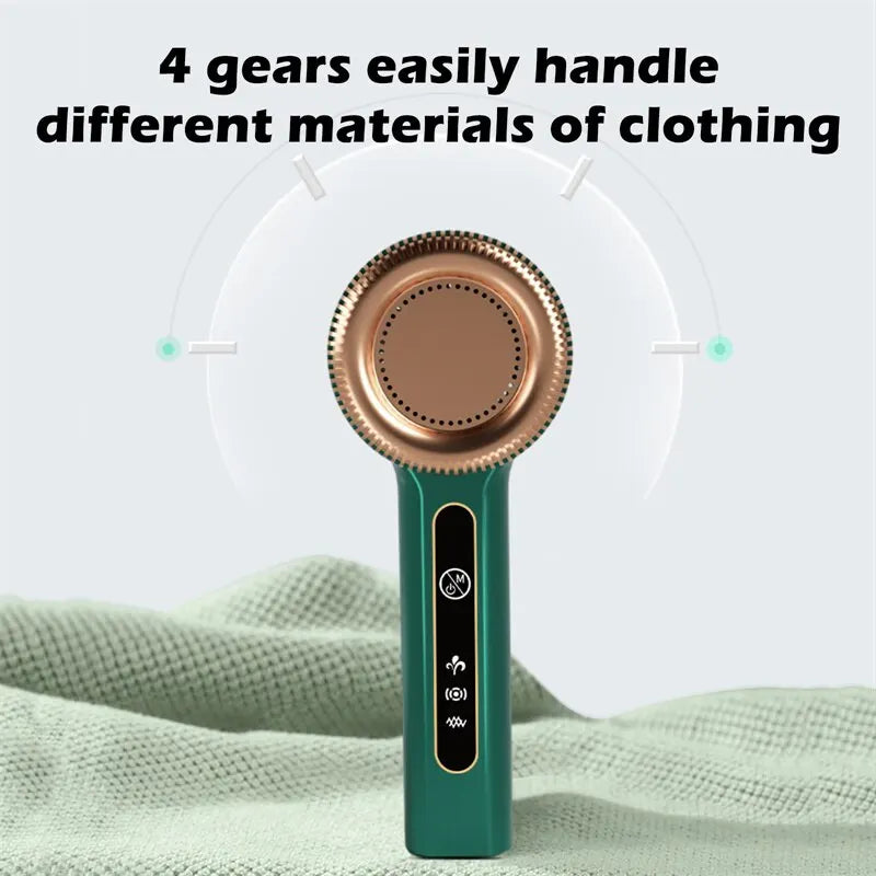USB Rechargeable Lint Remover – Electric Fabric Shaver for Clothes & Sweaters - BudgetSpender