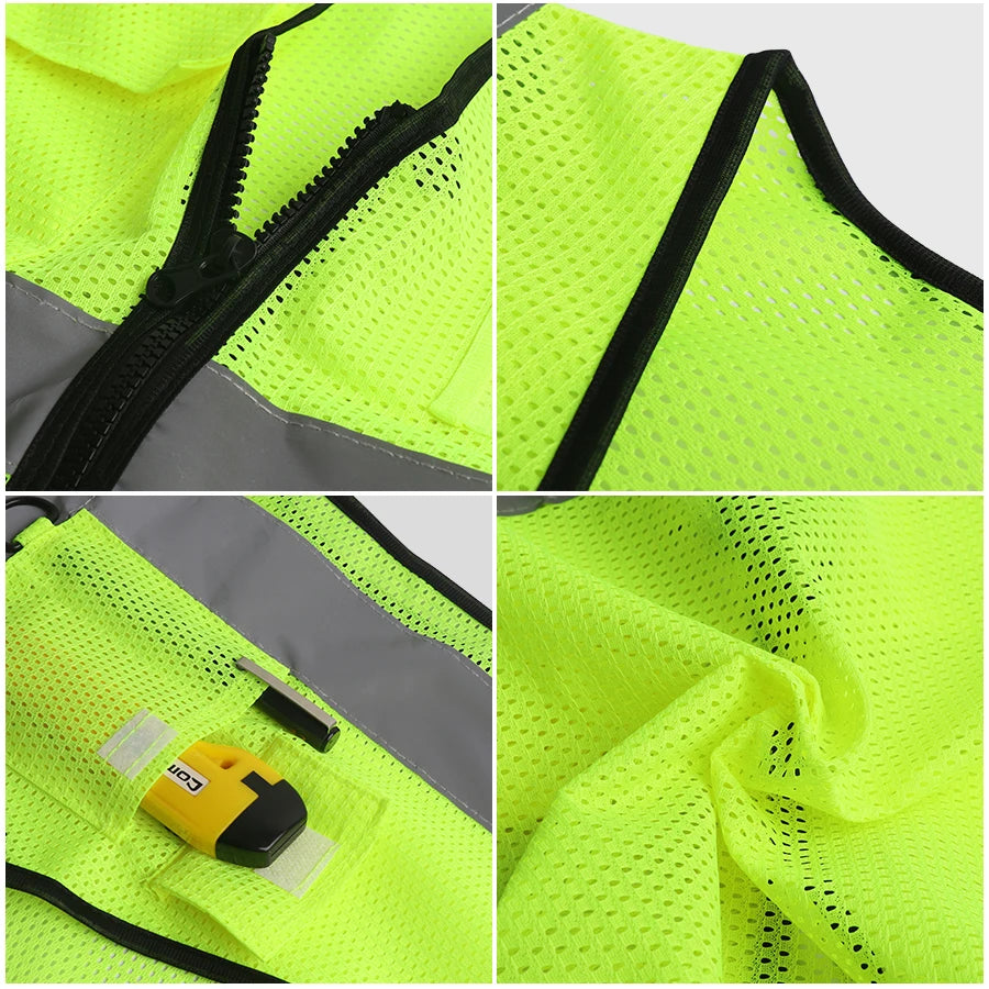 Adjustable Reflective Safety Vest - BudgetSpender