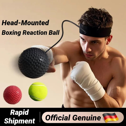 MMA Boxing Speed Ball – Head-Mounted Reflex Trainer for Muay Thai, Fitness & Coordination - BudgetSpender
