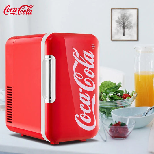 Coca-Cola 6L Mini Fridge Portable Cooler & Warmer for Home/Car - BudgetSpender