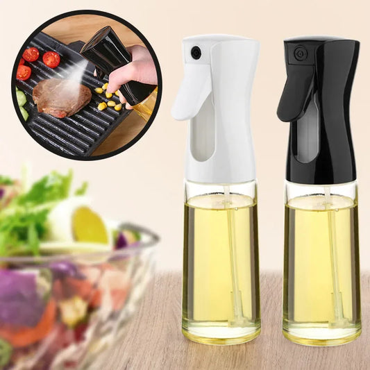 Oil Spray Bottle – 200ml/300ml Dispenser for Cooking & BBQ - BudgetSpender