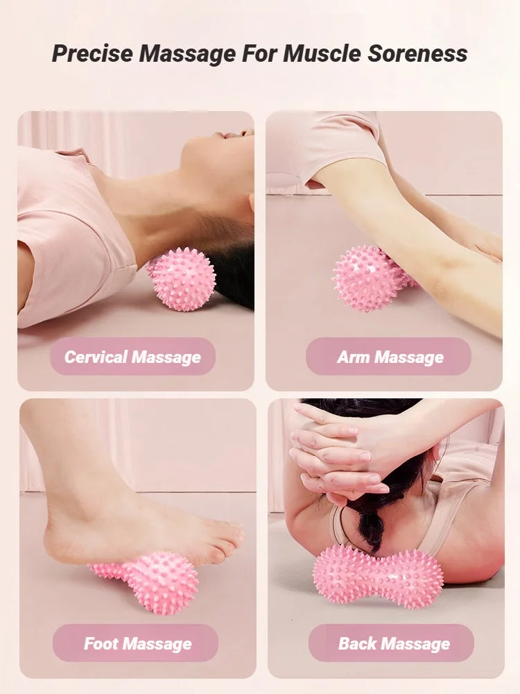 Spiky Peanut Massage Ball – Relieve, Relax, Recover - BudgetSpender