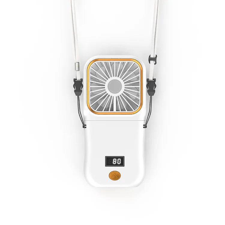Mini Portable Hanging Neck Fan – Hands-Free Cooling Anywhere You Go - BudgetSpender
