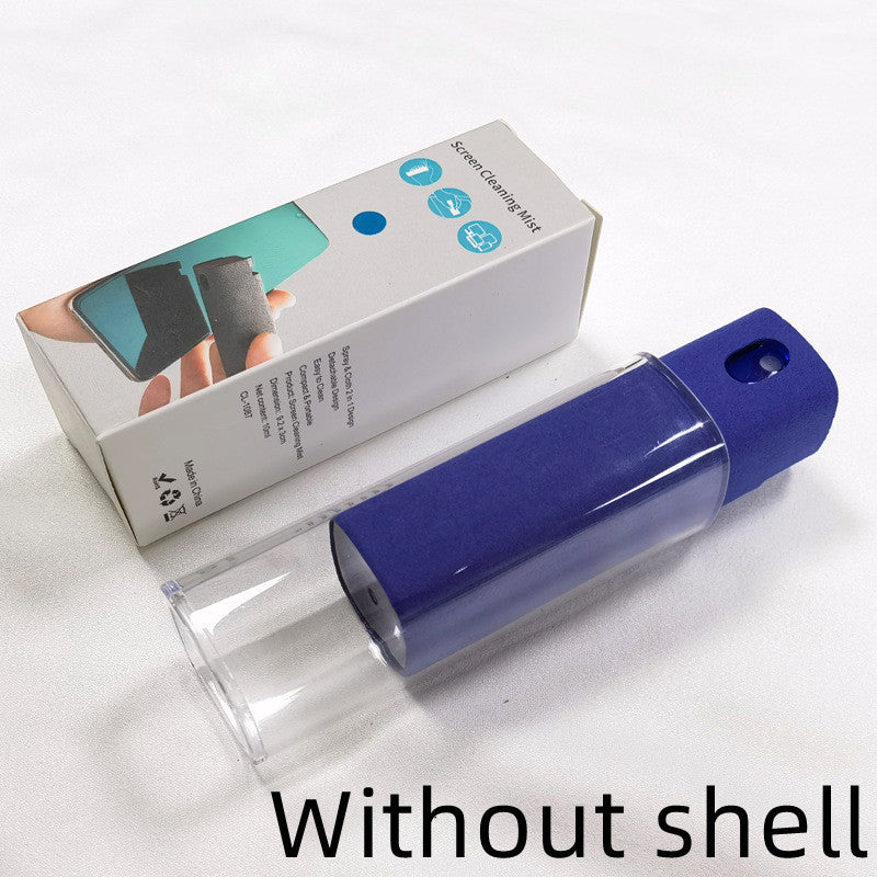 Portable Screen Cleaner Set – 2-in-1 Spray & Wipe Tool for Phones, Laptops & Tablets - BudgetSpender