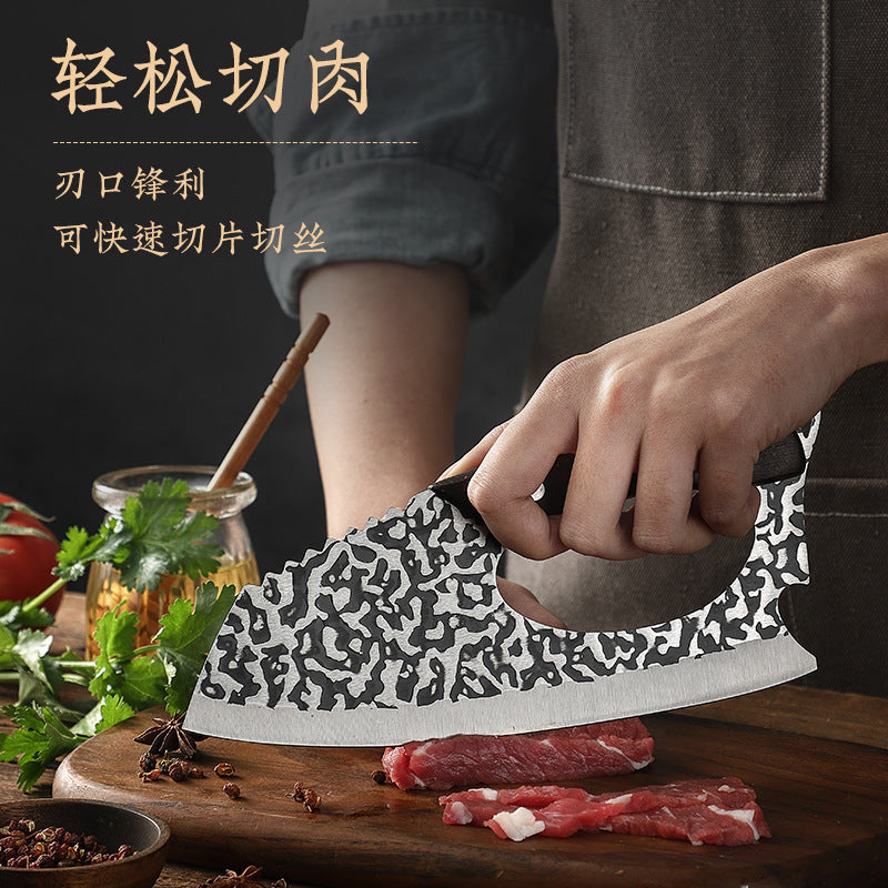 Kitchen Knife – Labor-Saving, Forged Vegetable Cutter - BudgetSpender