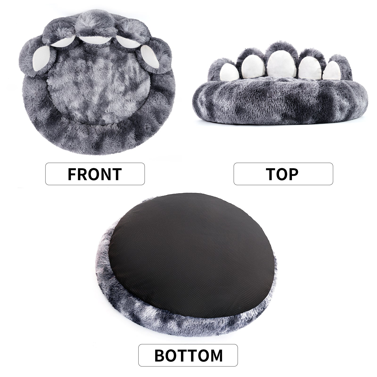 Bear Paw Dog Bed – Adorably Cozy Haven for Small & Medium Pets - BudgetSpender