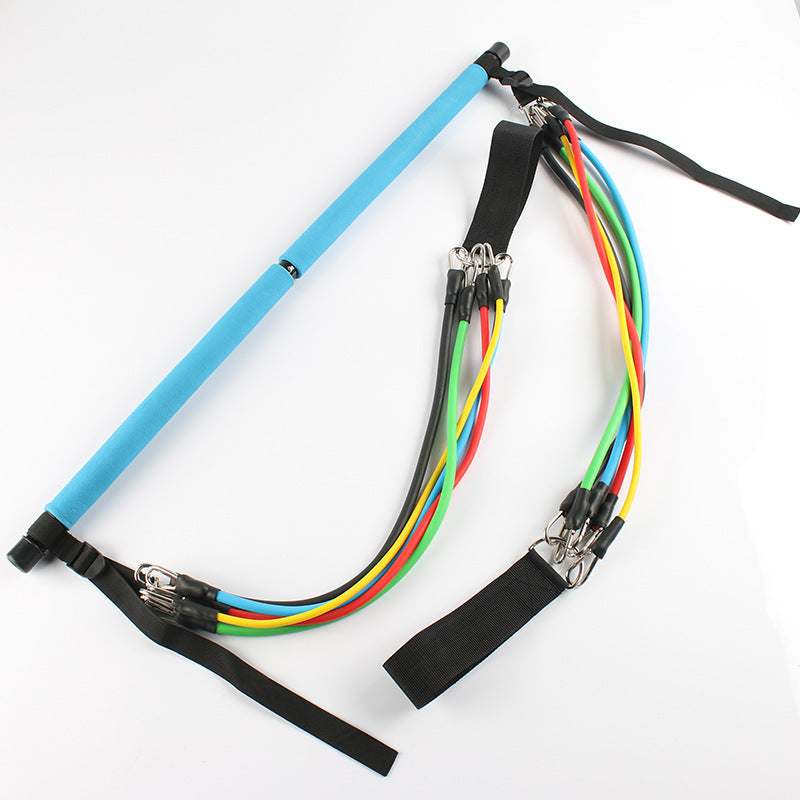 Elastic Resistance Puller Set – Fitness and Strength Training Bands for Full-Body Workouts - BudgetSpender