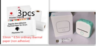 Mini Bluetooth Thermal Label Printer – Portable Sticker & Photo Printer - BudgetSpender
