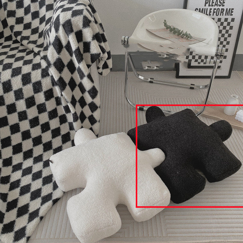 Puzzle Seat Cushion – Cozy 3D Puzzle-Shaped Pillow for Your Home - BudgetSpender