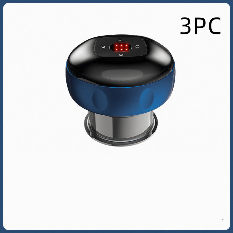 Smart Cupping Gua Sha Massager – 3-in-1 Negative Pressure Therapy with Heat & Scraping - BudgetSpender