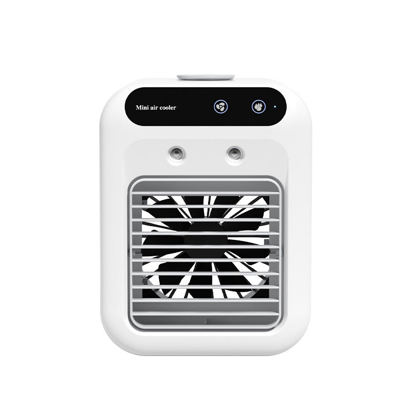 USB Air Conditioning Fan – Portable Mini AC with Ice Mist Cooling - BudgetSpender