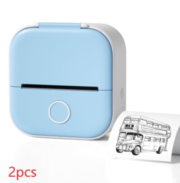 Mini Bluetooth Thermal Label Printer – Portable Sticker & Photo Printer - BudgetSpender