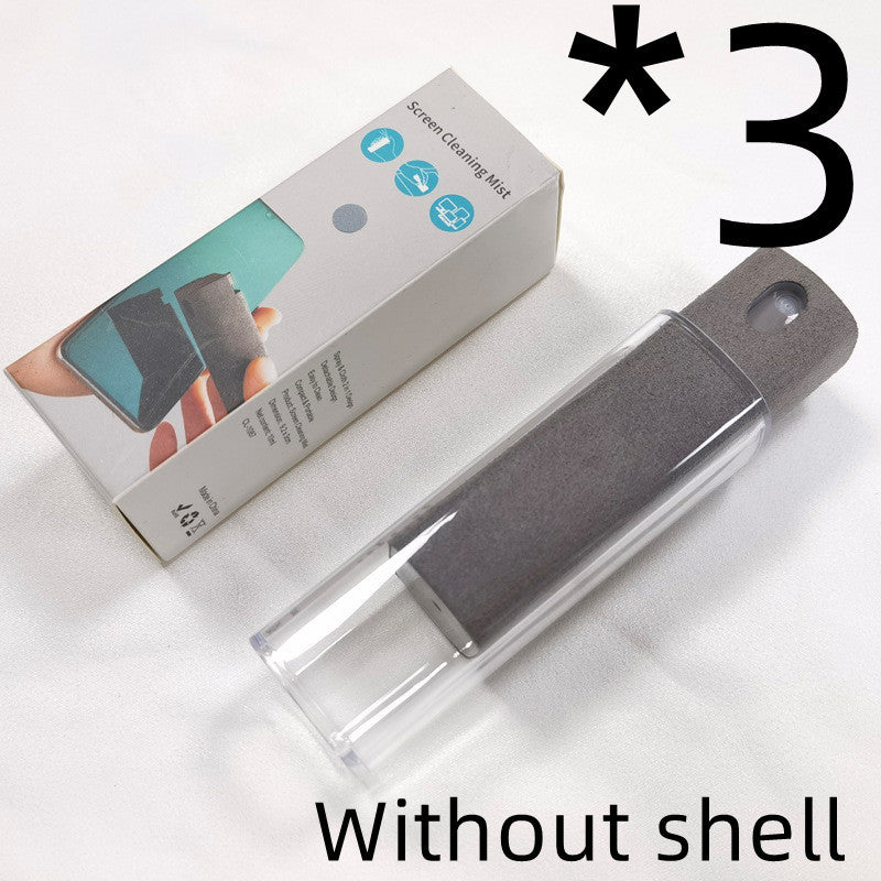 Portable Screen Cleaner Set – 2-in-1 Spray & Wipe Tool for Phones, Laptops & Tablets - BudgetSpender