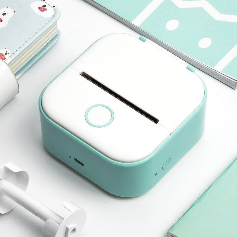 Mini Bluetooth Thermal Label Printer – Portable Sticker & Photo Printer - BudgetSpender