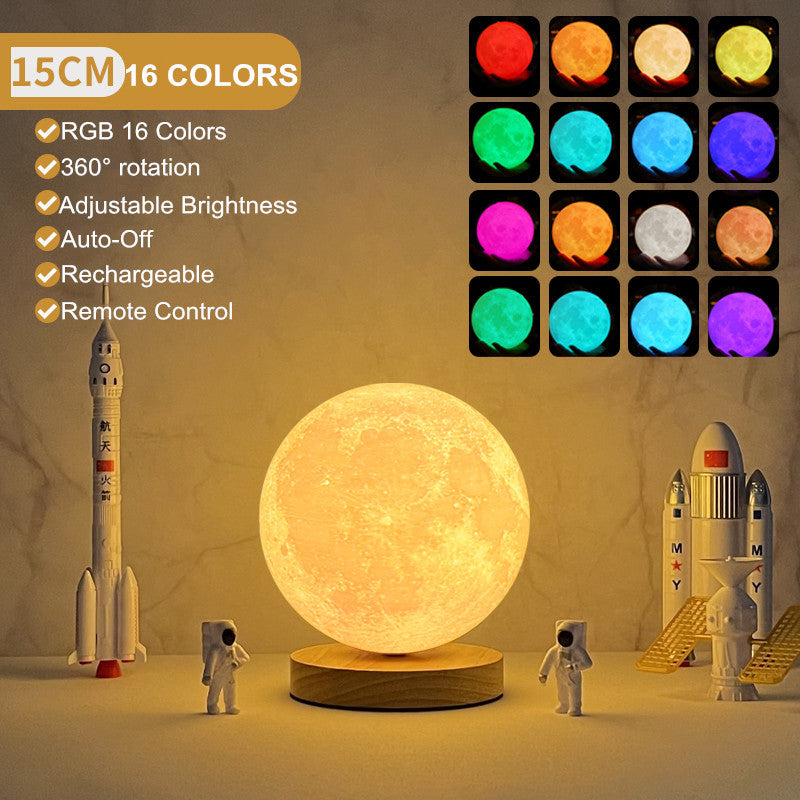 Rotating Moon Lamp – A Magical Night Light for Your Bedroom - BudgetSpender