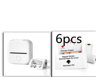 Mini Bluetooth Thermal Label Printer – Portable Sticker & Photo Printer - BudgetSpender