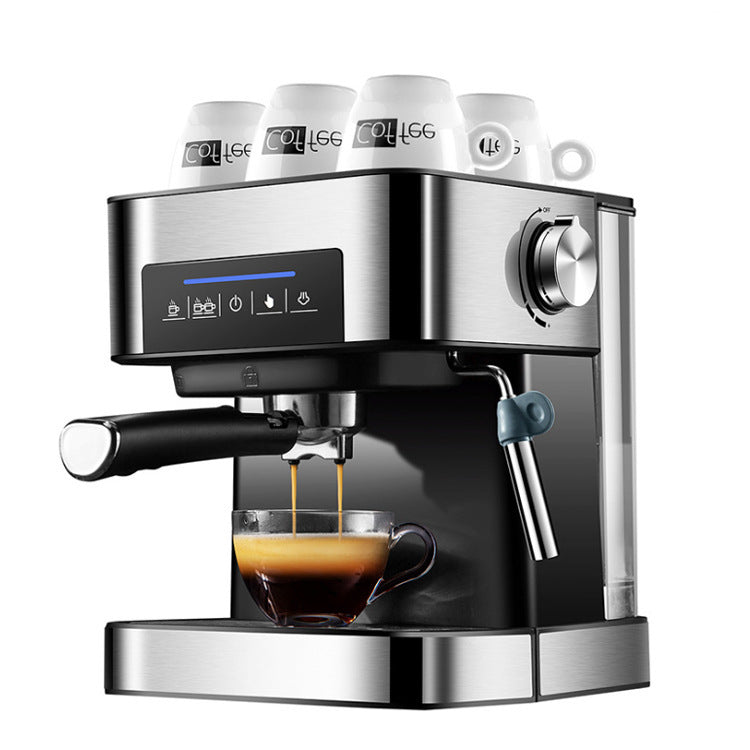 Smart Home Espresso Machine with Steam Milk Frother – All-in-One Convenience for Coffee Lovers - BudgetSpender
